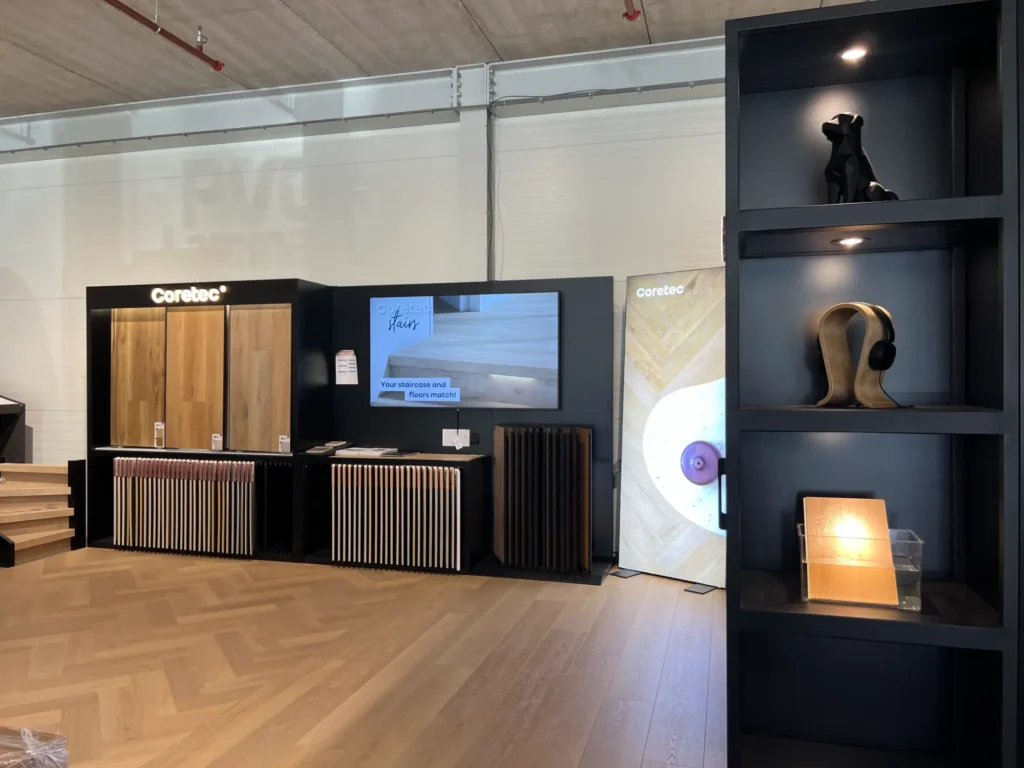 PVC en Laminaat Coretec Shop-in-shop