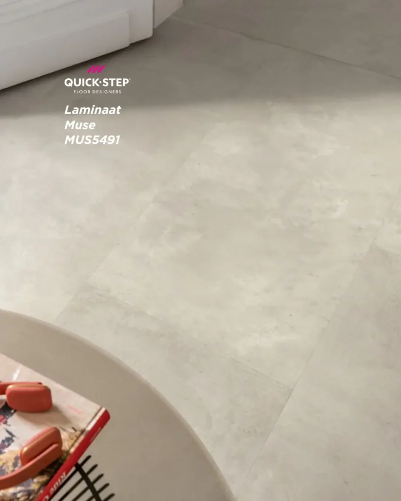 Quick-Step laminaat muse MUS5491 betonlook - PVC en Laminaat
