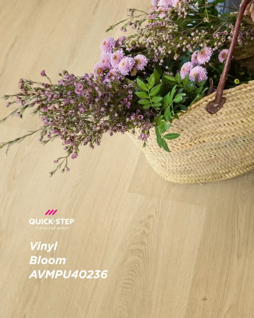 Quick Step Vinyl Bloom AVMPU40236 - PVC en Laminaat lente