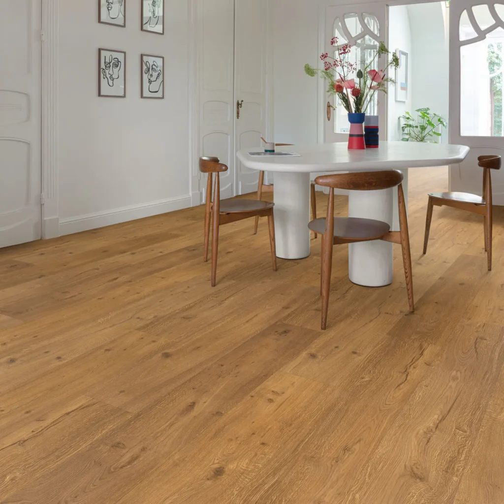 Floorify F033 Eivissa eetkamer - PVC en Laminaat