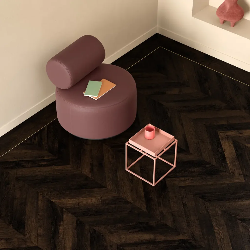 Moduleo Chevron Mono 597 Moods - PVC en Laminaat Utrecht