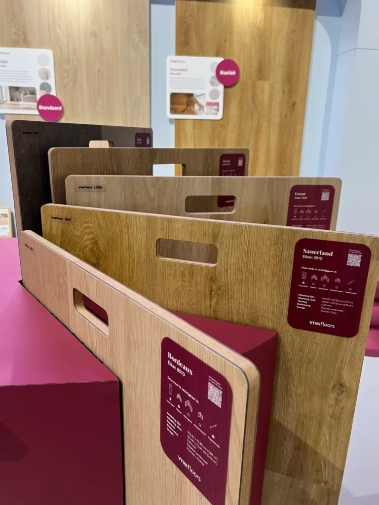 Nieuwe Vivafloors shop in shop bij PVC en Laminaat showroom Utrecht