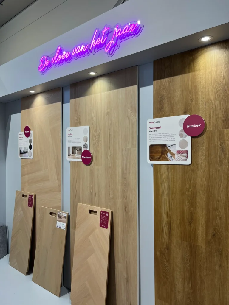 Nieuwe Vivafloors shop in shop bij PVC en Laminaat showroom in Urecht