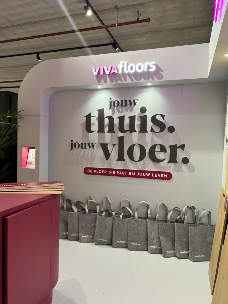 Nieuwe Vivafloors shop in shop bij PVC en Laminaat showroom in Utrecht Overvecht