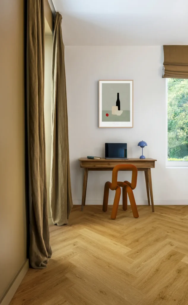 Plinten in de kleur van de muur - PVC en Laminaat