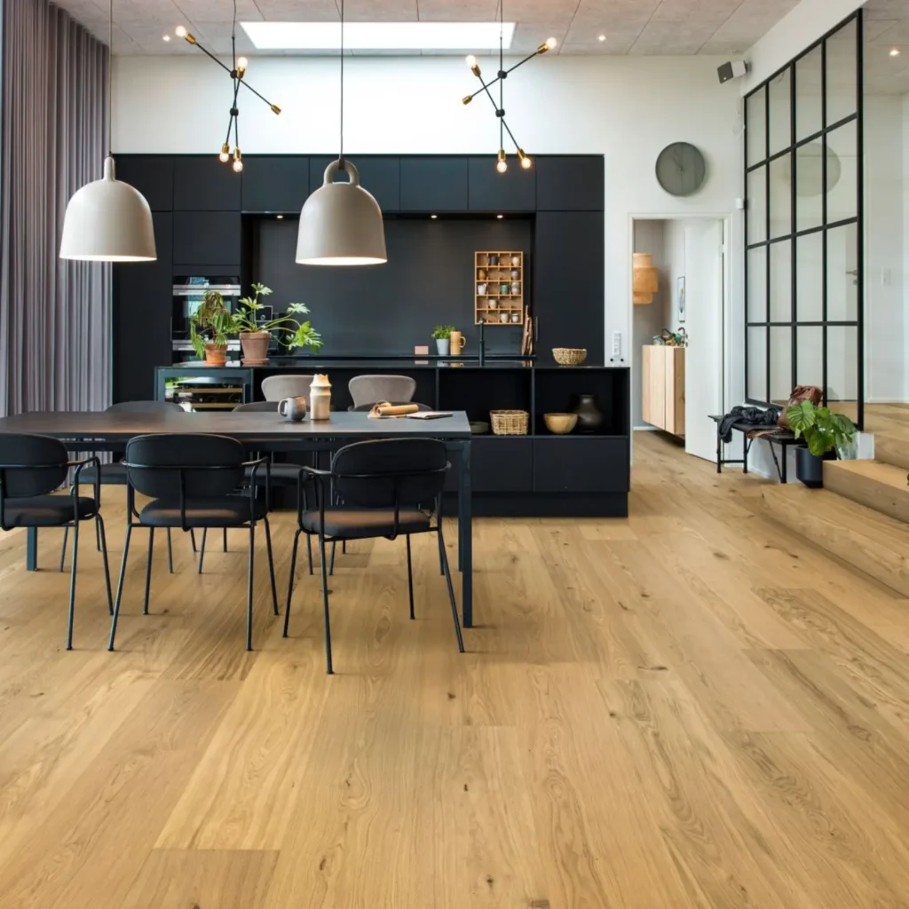Woodura Eket vloer in keuken